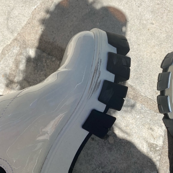 Prada Chelsea Lug-sole monolith boots - Picture 3 of 5